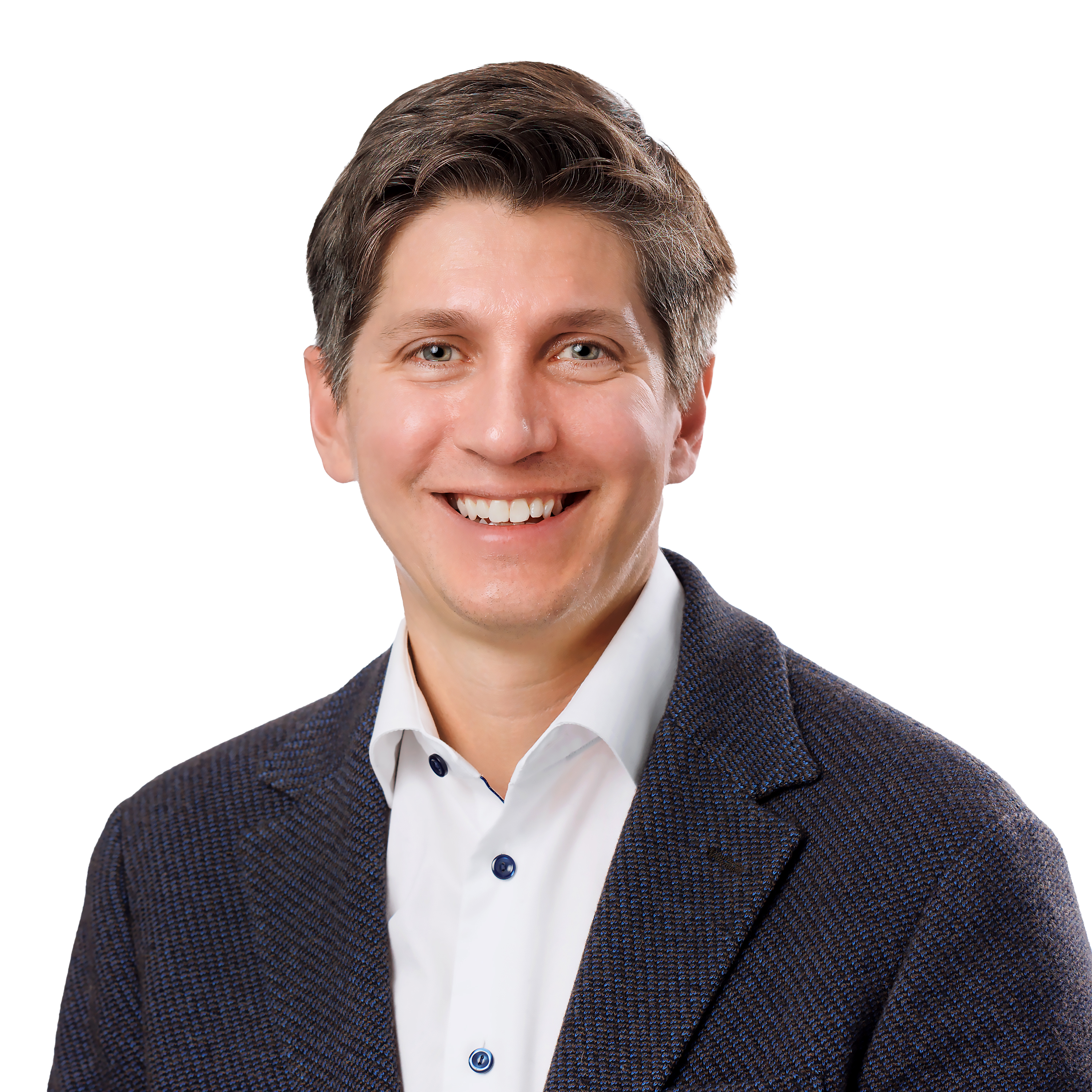 A headshot of John Svendblad, the President, West Coast at LAZ Parking.