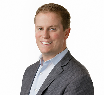 A headshot of Andrew Carlson, Regional Vice President, Illinois and Missouri at LAZ Parking.