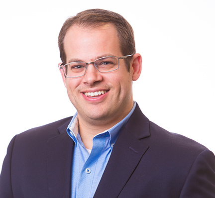 A headshot of Jeffrey Sanders, Regional Vice President, New York and New Jersey at LAZ Parking.