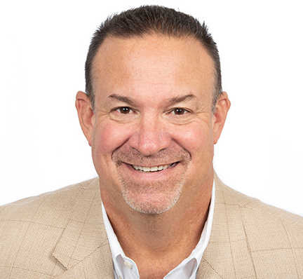 A headshot of Jim Marzi, Executive Vice President at LAZ Parking.